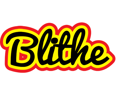 Blithe flaming logo