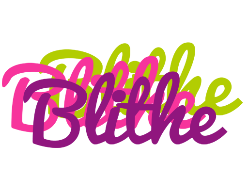 Blithe flowers logo