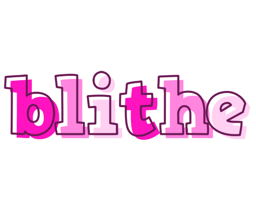Blithe hello logo