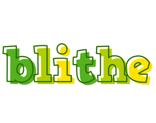 Blithe juice logo