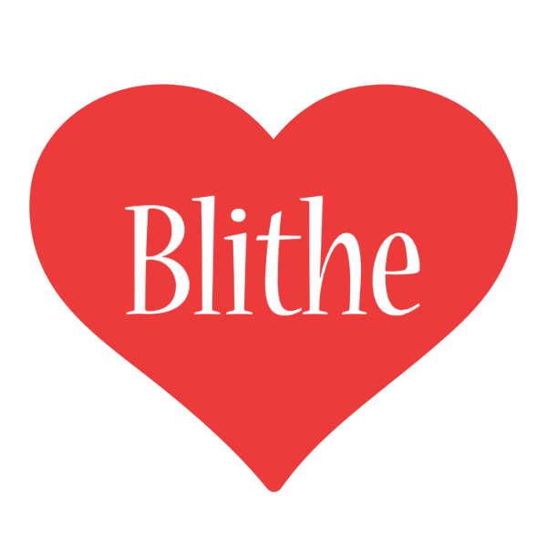 Blithe love logo
