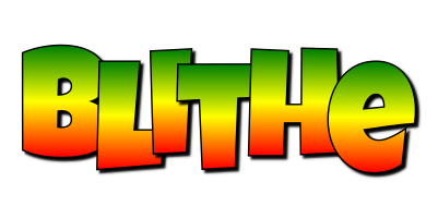 Blithe mango logo