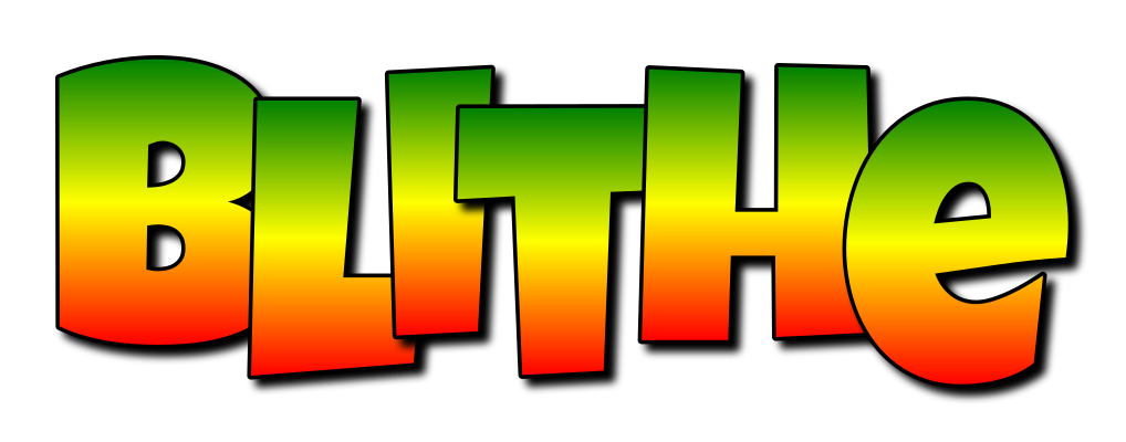 Blithe mango logo