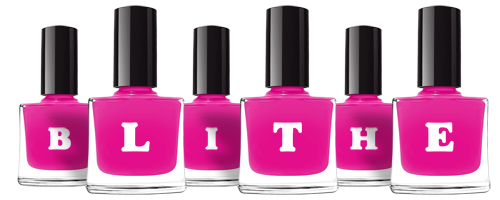 Blithe nails logo