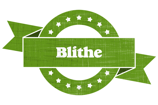 Blithe natural logo