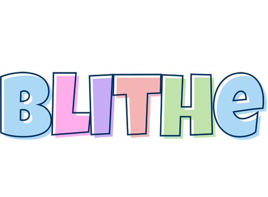 Blithe pastel logo