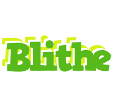 Blithe picnic logo