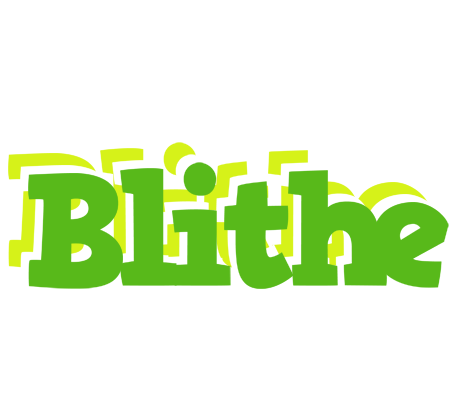 Blithe picnic logo
