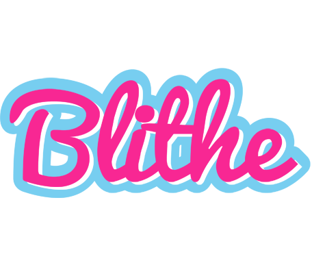 Blithe popstar logo