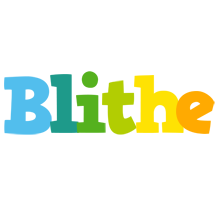 Blithe rainbows logo