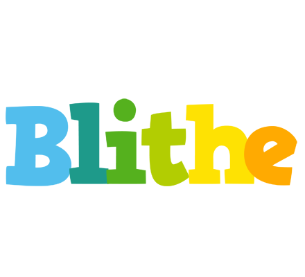 Blithe rainbows logo