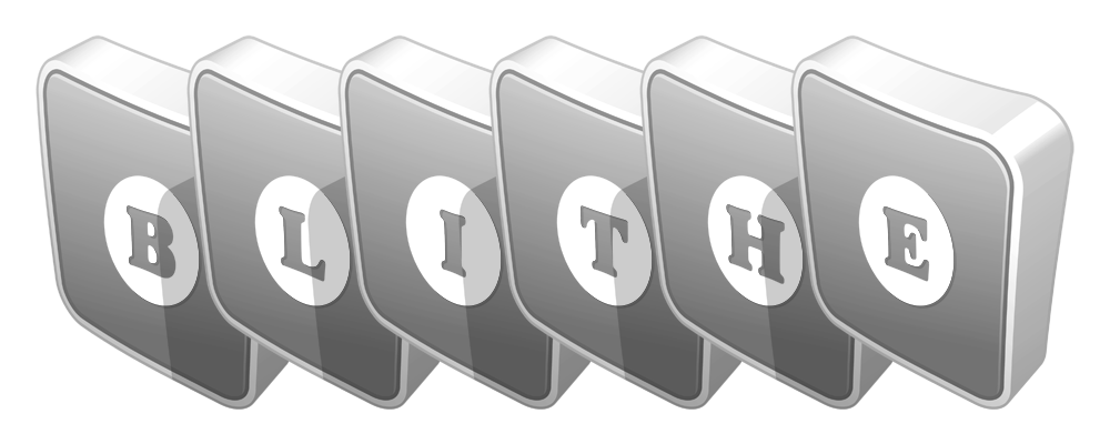 Blithe silver logo