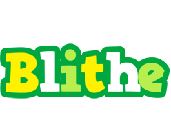 Blithe soccer logo