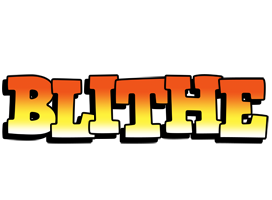 Blithe sunset logo