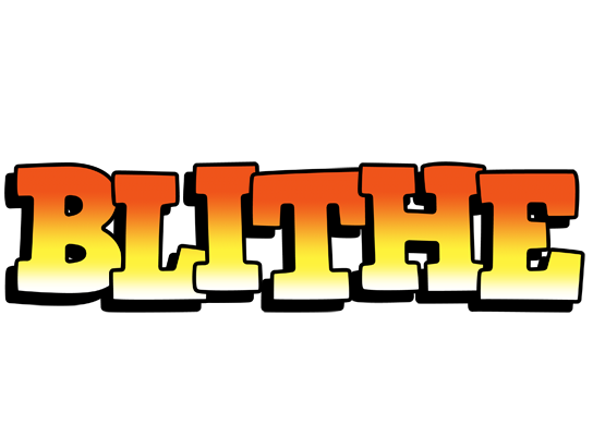 Blithe sunset logo