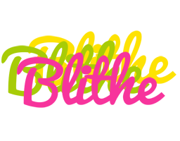 Blithe sweets logo