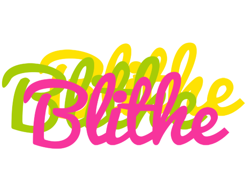 Blithe sweets logo