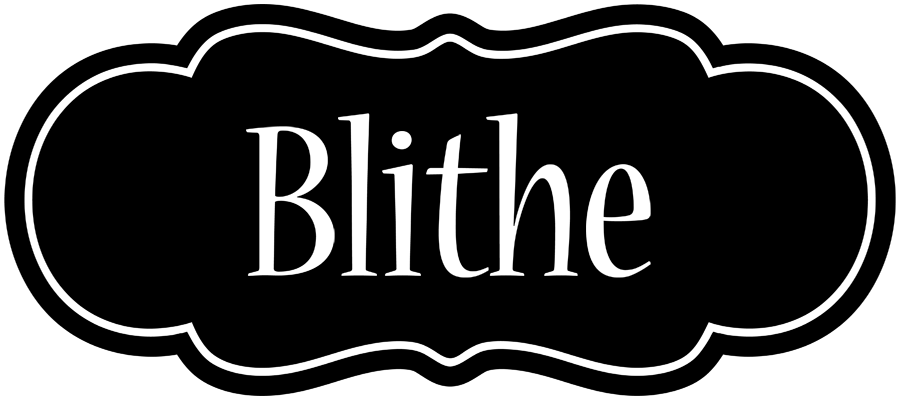 Blithe welcome logo
