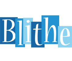 Blithe winter logo