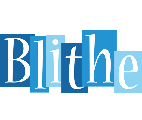 Blithe winter logo