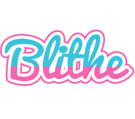 Blithe woman logo