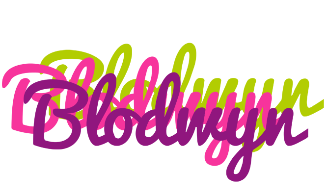 Blodwyn flowers logo