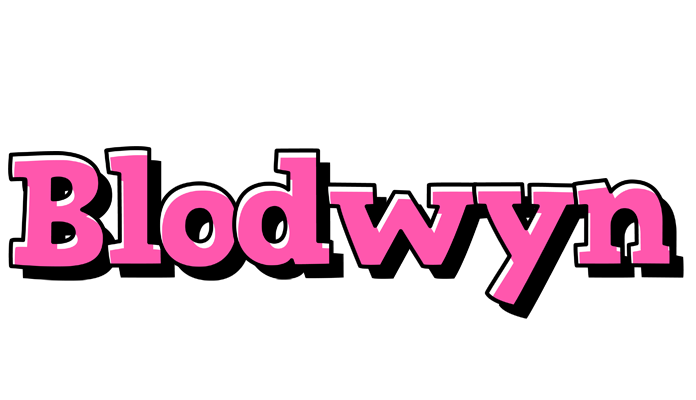 Blodwyn girlish logo