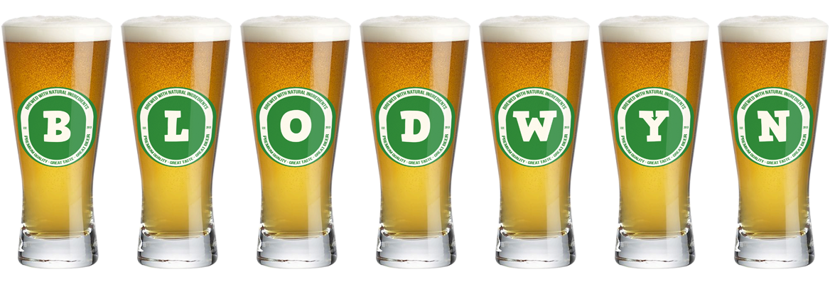 Blodwyn lager logo