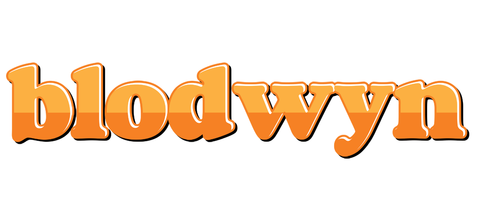 Blodwyn orange logo
