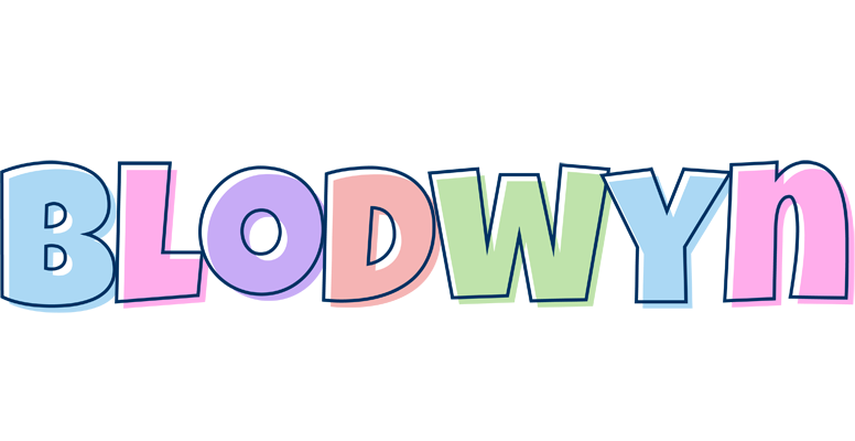 Blodwyn pastel logo