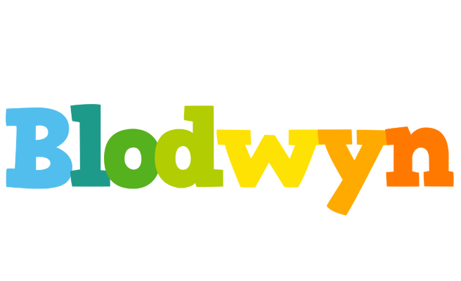 Blodwyn rainbows logo