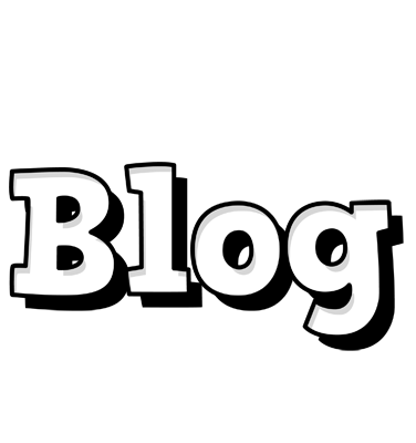 Blog snowing logo