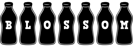 Blossom bottle logo