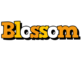 Blossom cartoon logo