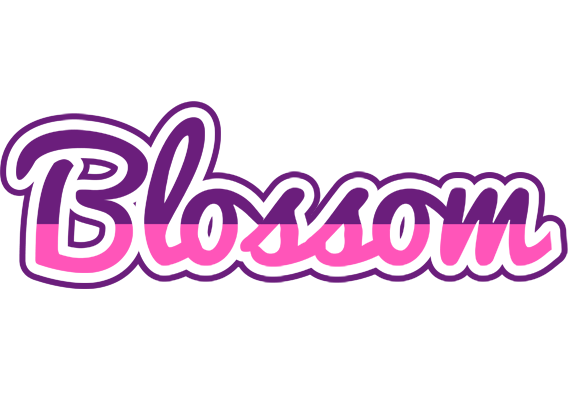 Blossom cheerful logo