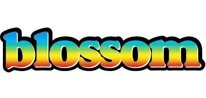 Blossom color logo