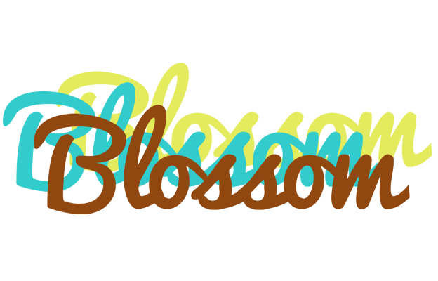Blossom cupcake logo