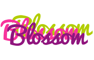 Blossom flowers logo