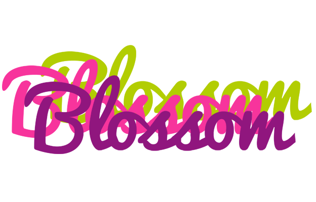 Blossom flowers logo