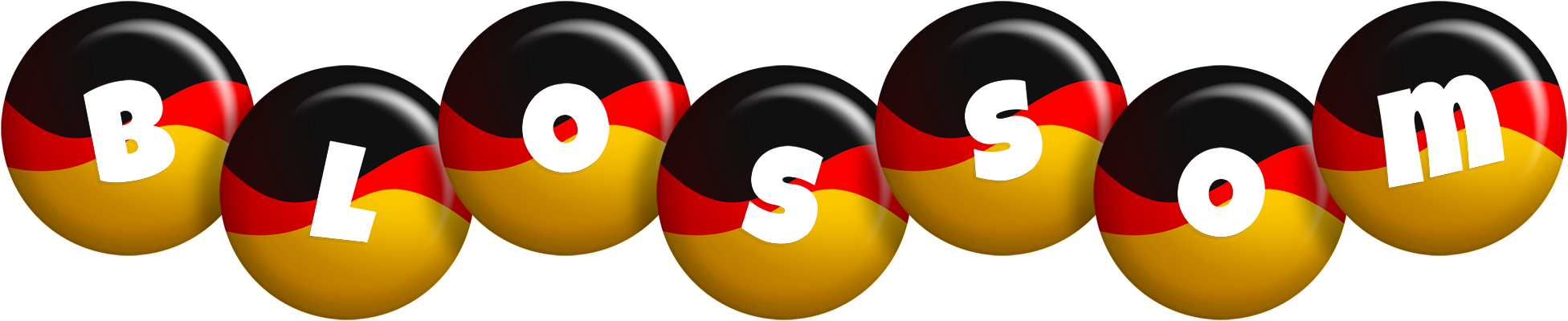 Blossom german logo