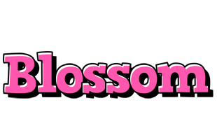 Blossom girlish logo