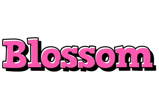 Blossom girlish logo