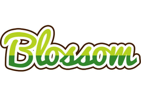 Blossom golfing logo