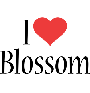 Blossom i-love logo