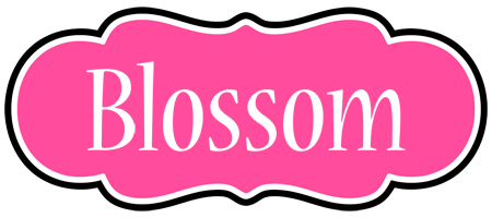 Blossom invitation logo