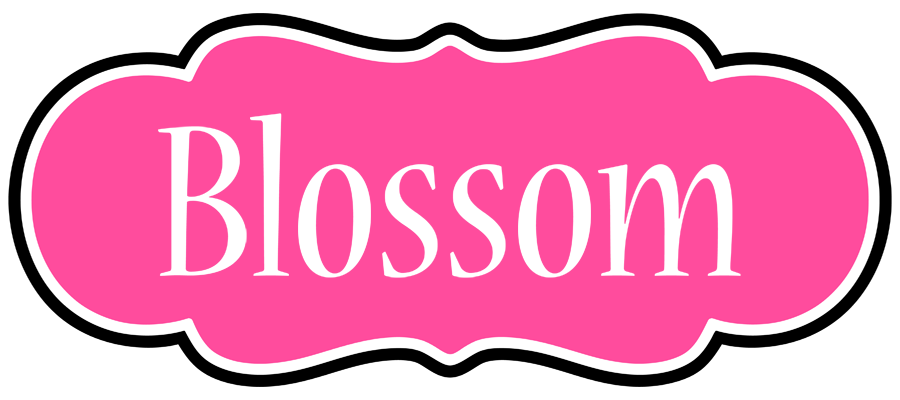 Blossom invitation logo