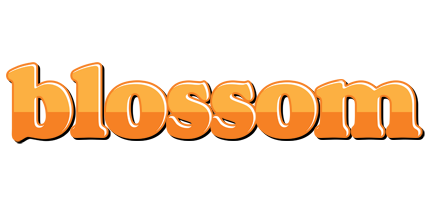 Blossom orange logo