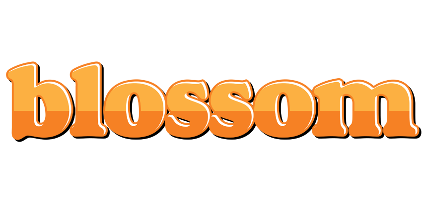 Blossom orange logo