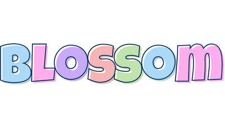 Blossom pastel logo