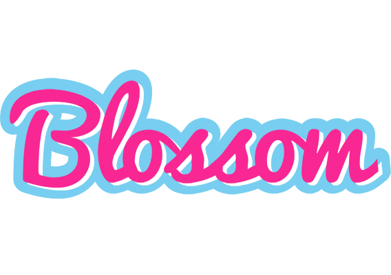 Blossom popstar logo